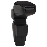 Bidaxl Armrest 13x34x (36,5-53) cm abs svart
