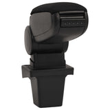 Vidaxl Armrest 14x33x (32-48.5) CM ABS Black