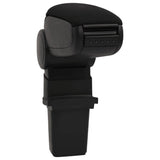 Vidaxl Armrest 12x32x (34-50) cm ABS Sort