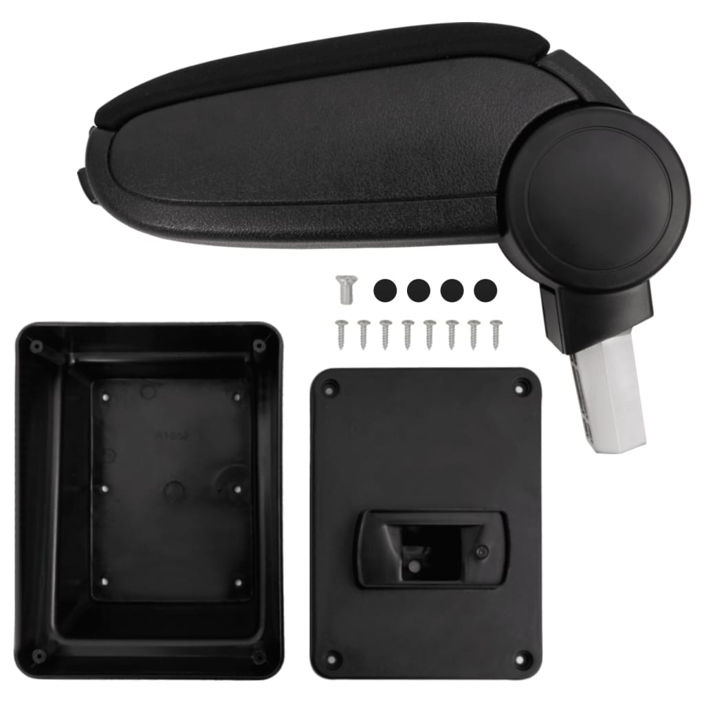 Vidaxl Armrest 17x40x (31-49) cm ABS Sort