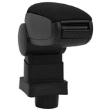 Vidaxl Armrest 13x31.5x (29-51) cm ABS Sort