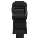 Vidaxl Armrest 13x31.5x (29-51) cm ABS Sort