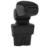 Vidaxl Armrest 17x32x (35,5-52) cm ABS sort