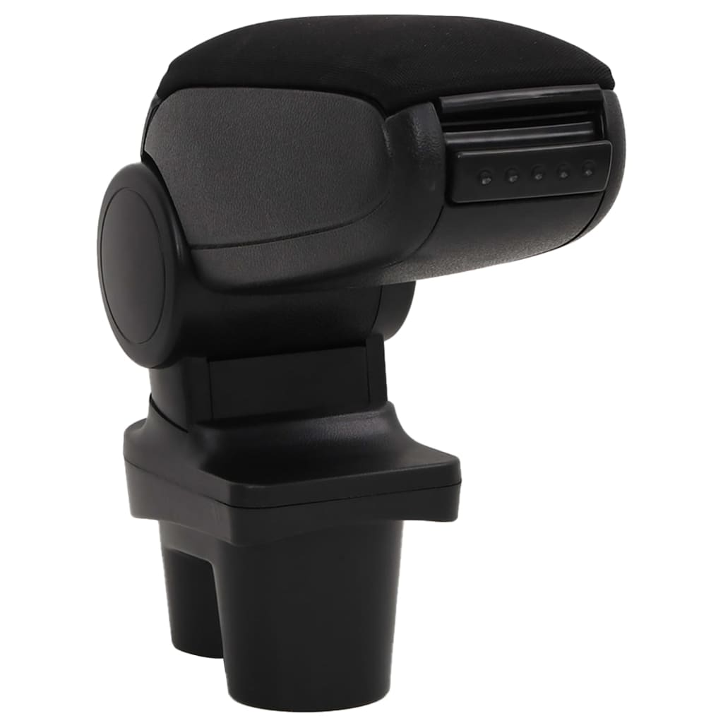 Vidaxl Armrest 13x36x (30-46) cm ABS Sort