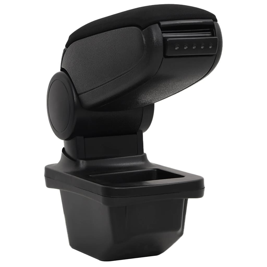 Vidaxl Armrest 14x33x (30-45.5) Cm ABS Black