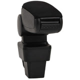 Vidaxl bracciolo 13x34x (33-46) cm ABS nero