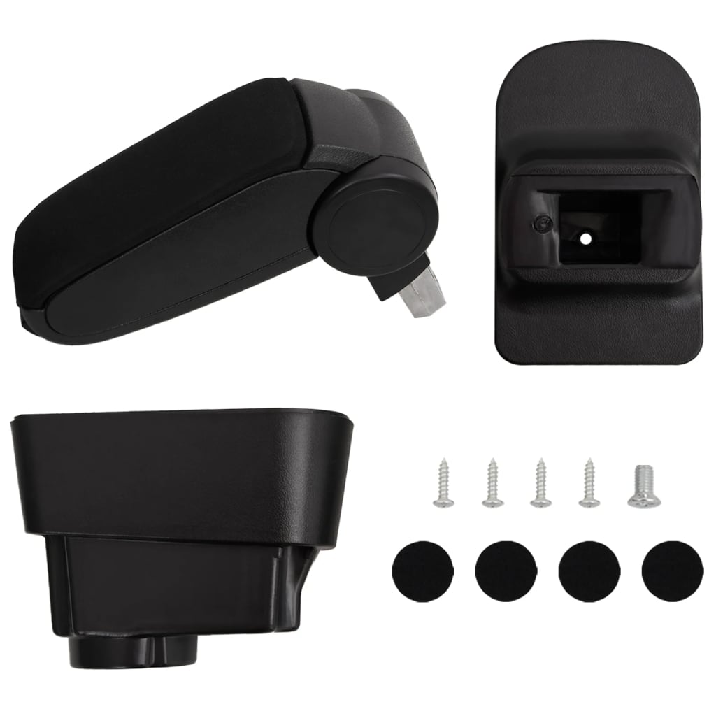 Vidaxl Armrest 11x35x (32-49) cm ABS sort