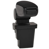 Vidaxl Armrest 17x32x (37-53) cm ABS Sort
