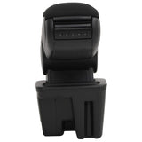 Vidaxl Armrest 15x31x (28-44) cm ABS sort
