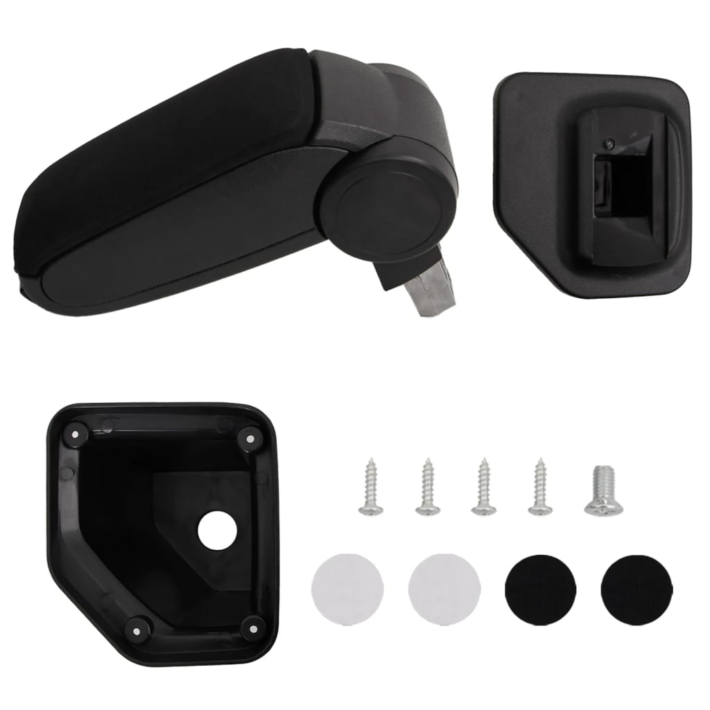 Vidaxl Armrest 15x32x (40-52) CM ABS Black