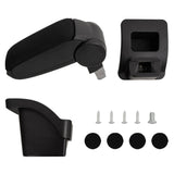 Vidaxl Armrest 16x30x (40-50) CM ABS Black