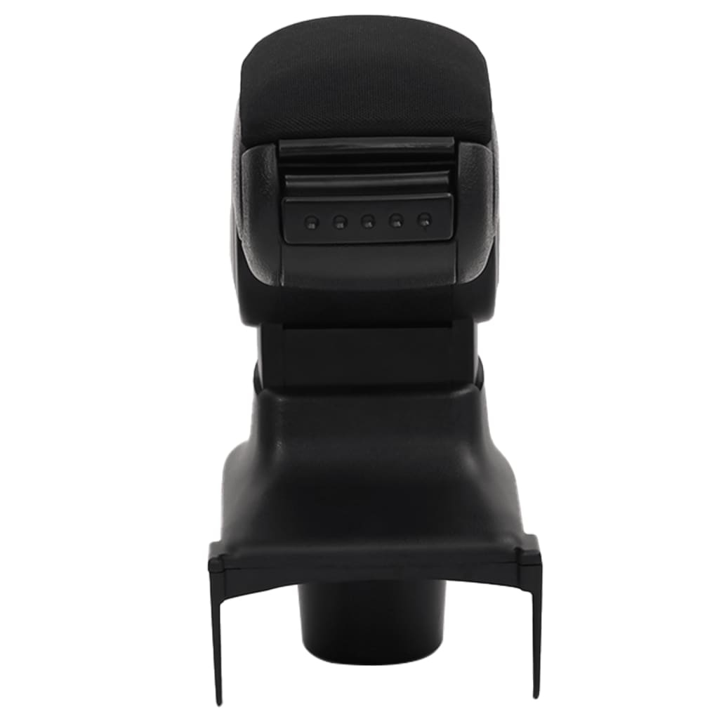 Vidaxl Armrest 15x35x (30-47) cm ABS Sort