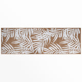 VidaXL outside rug reversible 80x250 cm brown and white