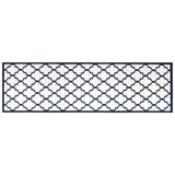 VIDAXL ESTERNO RAGGIO REVERSIBILE 80x250 cm blu navy e bianco