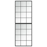 Vidaxl Wall mirrors 2 st 80x60 cm Metal Black