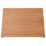 Vidaxl Table bike 65x48x7 cm Solid beech wood
