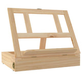Vidaxl Table fiber with drawer 33.5x25.5x7 cm Solid pine
