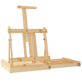 Vidaxl Table bike with drawer 41.5x37x12 cm Solid pine