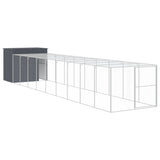 Vidaxl ps Loft s během 214x1069x181 cm ocelový antracit