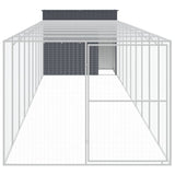 Vidaxl ps Loft s během 214x1069x181 cm ocelový antracit