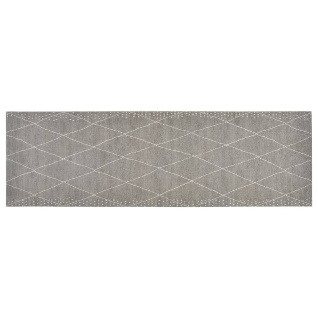 Vidaxl Kichen Mat Klacken Checkere 60x180 cm Velvett