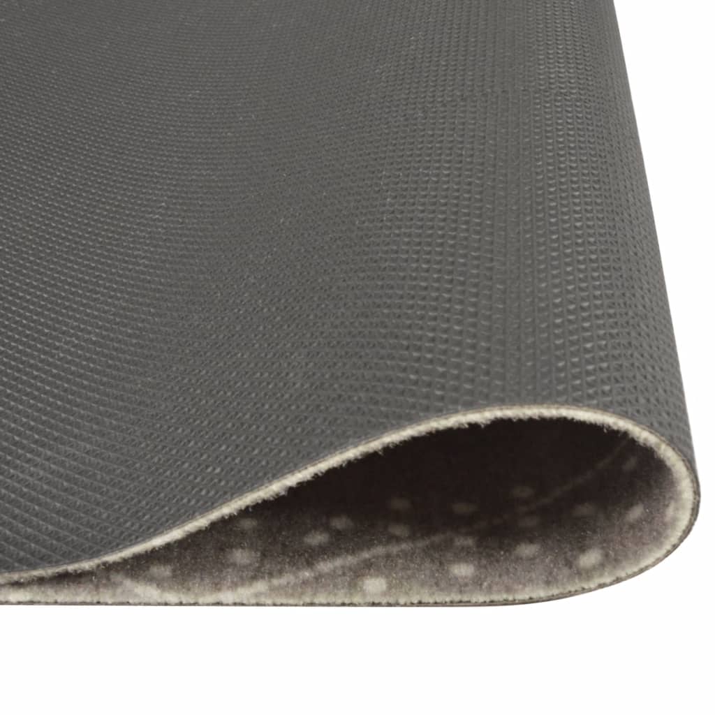 Vidaxl Kichen Mat Klacken Checkere 60x180 cm Velvett
