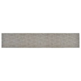 Vidaxl Kitchen mat washable checkered 60x300 cm velvet