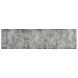 Vidaxl Kitchen mat washable concrete print 45x150 cm velvet