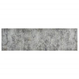 Vidaxl kuchyňský rohož omyvatelný beton tisk 60x180 cm samet