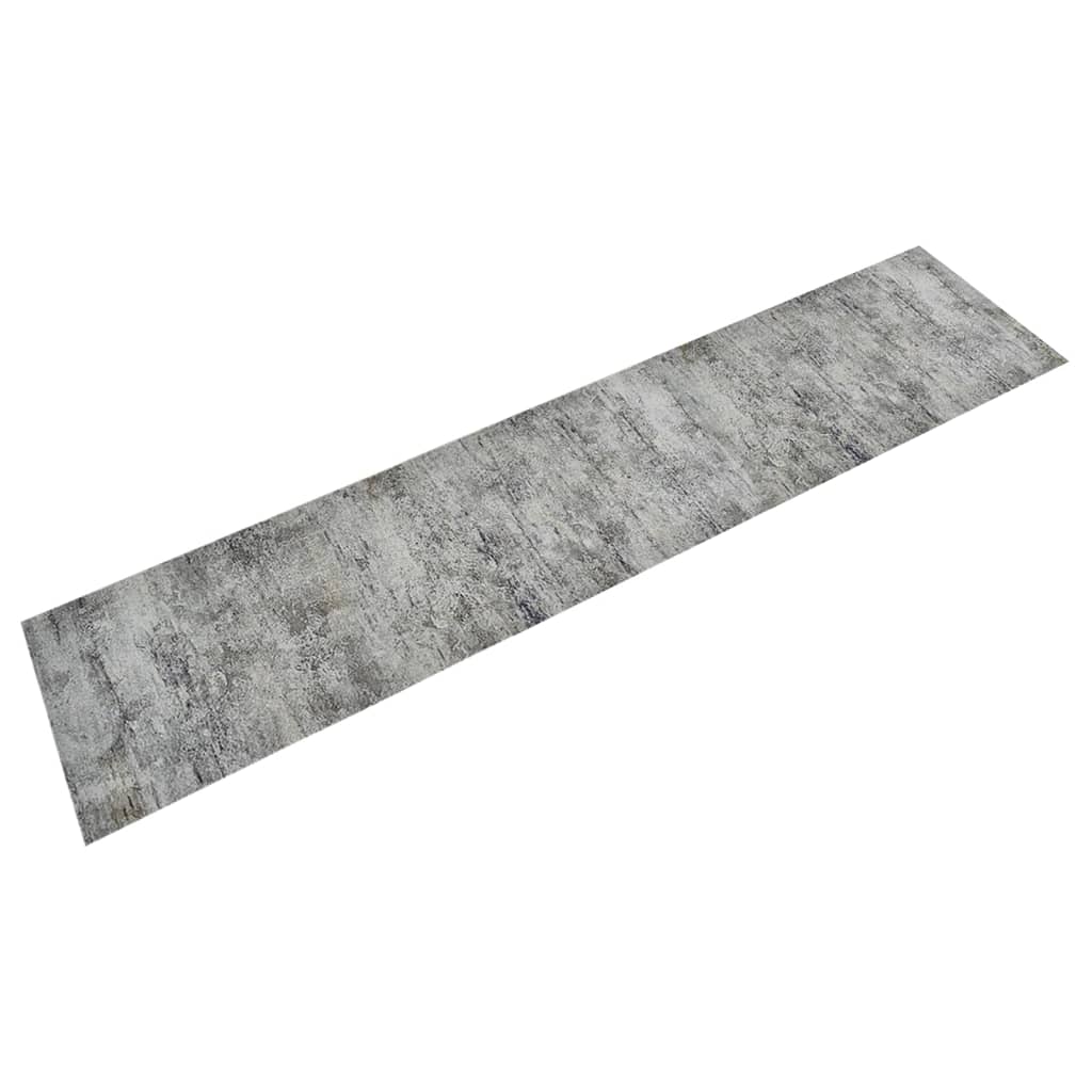 Vidaxl Kitchen Mat vaskbar betonprint 60x300 cm fløjl