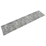 Vidaxl Kitchen Mat vaskbar betonprint 60x300 cm fløjl