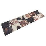 Vidaxl Kitchen Mat Washable Animal Skin Print 45x150 cm Velvet