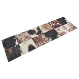 Vidaxl Kitchen Mat Washable Animal Skin Print 60x180 cm Velvet