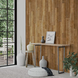 Panneaux muraux vidaxl en bois 4,12 m² pvc marron