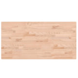 Vidaxl Washbasin Tabell 100x50x2,5 cm Solid Beech Wood