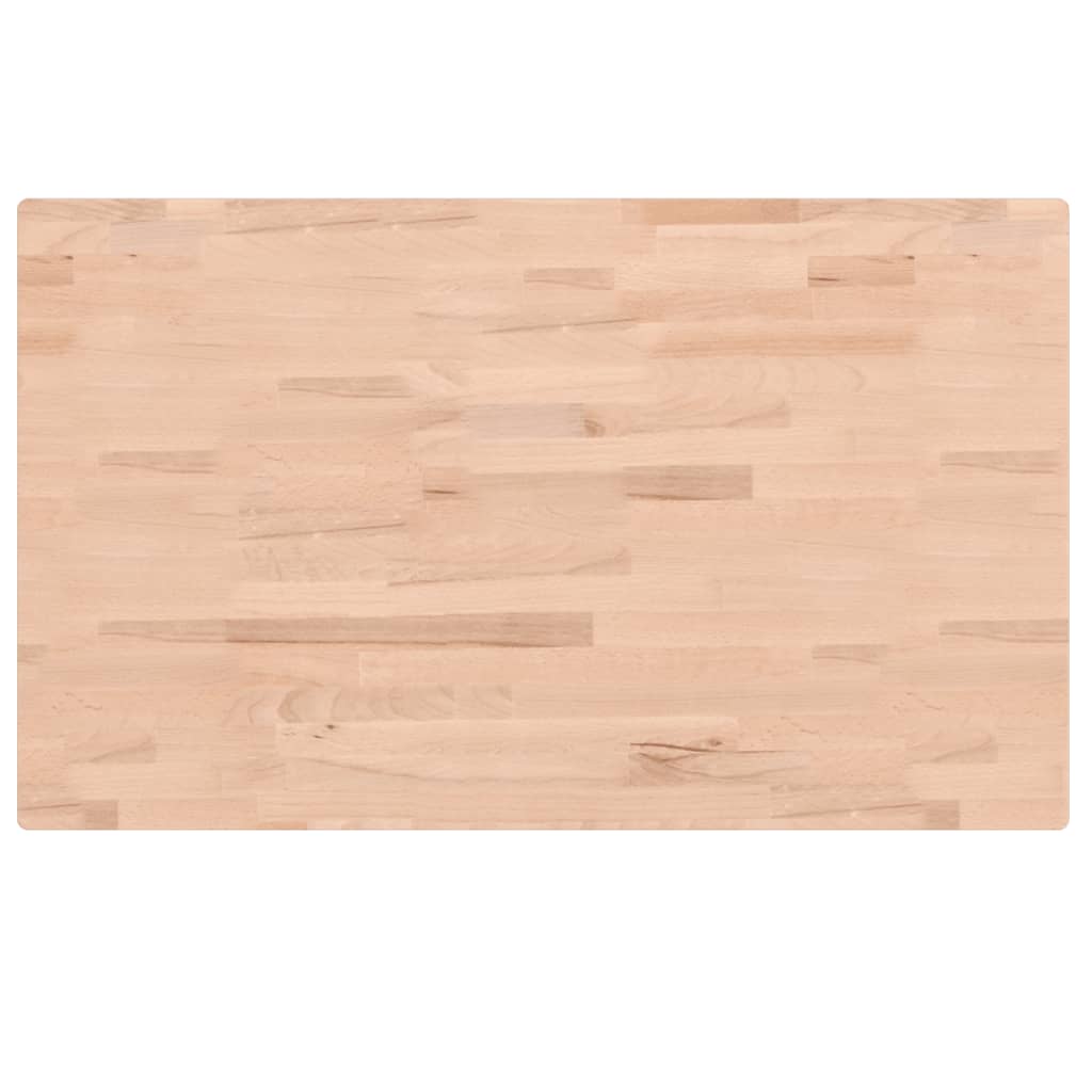 VidaXL Washbasin Table 100x60x4 cm Solid beech wood