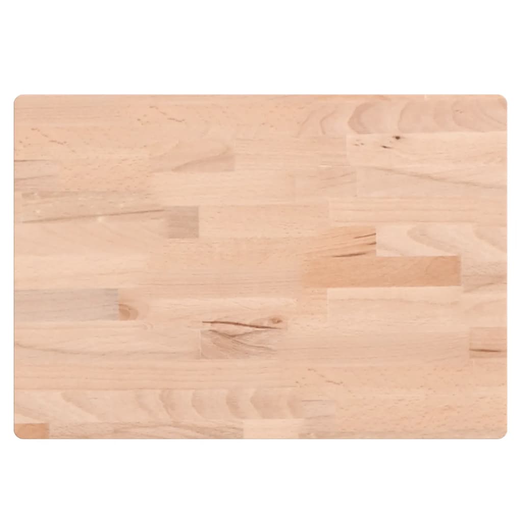 Vidaxl cutting board 50x35x4 cm solid beech wood
