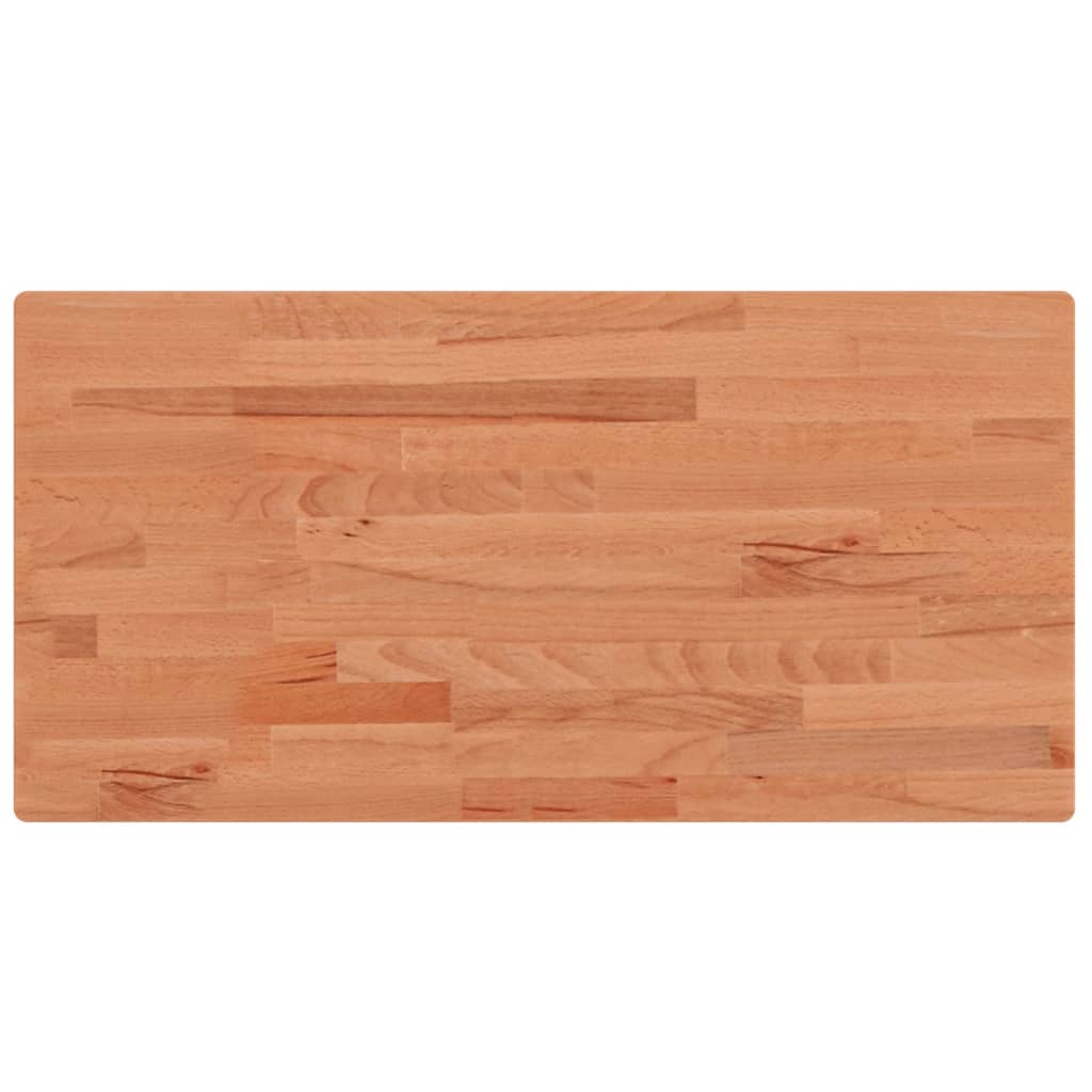 VidaXL Washbasin Table 100x50x1.5 cm Solid beech wood