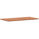 VidaXL Washbasin Table 100x50x1.5 cm Solid beech wood