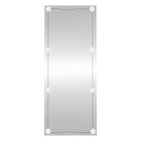 Vidaxl Wall Mirror With LEDs Rectangular 40x100 cm Glass