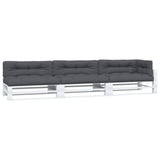 VidaXL Pallet cushions 7 St Fabric Anthracite -colored