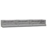 Vidaxl Pallet cushions 7 st fabric gray