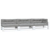 Vidaxl Pallet cushions 7 st fabric gray