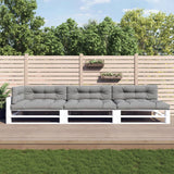 Vidaxl Pallet cushions 7 st fabric gray