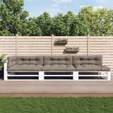 Vidaxl -Palettenkissen 7 St. Stofftaupe