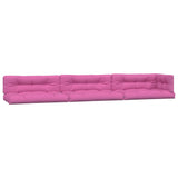 VidaXL Pallet cushions 7 st fabric pink