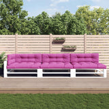 VidaXL Pallet cushions 7 st fabric pink