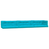 VidaXL Pallet cushions 7 St Fabric Turquoise