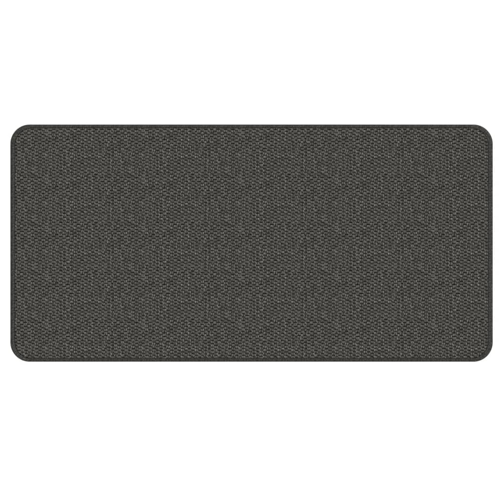 Vidaxl Carpet runner 50x100 cm Sisal-look anthracite-colored