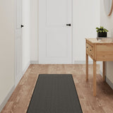 Vidaxl Teppech Runner 50x250 cm sisal-kuckt Anthetracit-faarweg